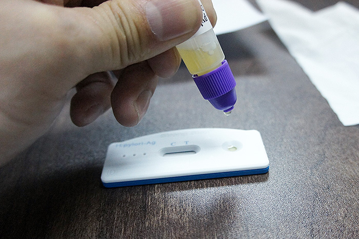 いざピロリ菌検査開始！